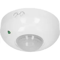 ORNO Bewegungssensor 360 Grad. IP20, 1200W, weiss