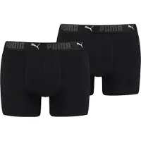 Puma Boxershorts "MEN SPORT COTTON BOXERS 2P" Packung, mit Markenschriftzug im Bund