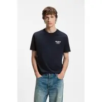 HUGO Nesptee 10283344 Blue Kurzarm-t-shirt