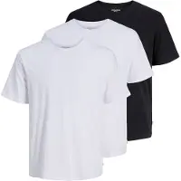 Jack & Jones Rundhalsshirt "JJEORGANIC BASIC TEE SS O-NE 3PK MP NOOS" Packung, 3