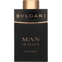 Bvlgari Man in Black, Männer, 100 ml, Nachfüllbare Flasche, Flüssiges Parfüm, Bernstein, Gewürz, Leder, Tuberose