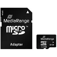 MediaRange MEMORY MICRO SDHC 32GB C10/W/ADAPTER MR959