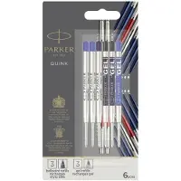 Parker Jotter London kuglepen og Gel Pen Refill Discovery pakke: 3 Quinkflow Refiller til kuglepenne &...