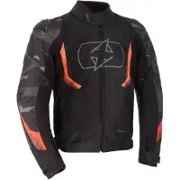 Oxford -Jacke Omega 1.0 Jacke Omega 1.0 D2D MS Schwarz Camo Rot L