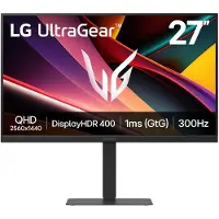 LG 27G640A-B, 68,6 cm (27"), 2560 x 1440 Pixel, 2K Ultra HD, LED, 1 ms, Schwarz