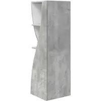 vidaXL Eckschrank Beton Grau 32x32x102cm Holzwerkstoff