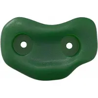 vidaXL Klettergriff 2 pcs Grün 100 x 67 x 43 mm PP