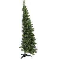 Dmora Weihnachtsbaum 180 cm Aosta, Künstliche Kiefer, Realistischer Baum, Tannenbaum, 60x88 h180 cm, Grün