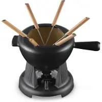Le Creuset Käsefondue Schwarz