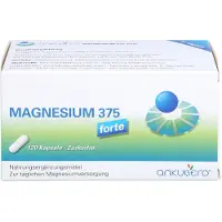 ANKUBERO Magnesium 375 forte Kapseln 120 St