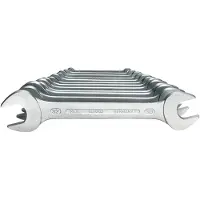 Gedore 6-122 ISO Doppelmaulschlüssel-Satz 12-teilig 6-34 mm, 6078350
