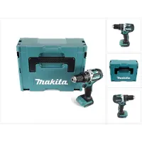 Makita DHP 484 ZJ 18V Brushless Li-Ion Akku Schlagbohrschrauber im Makpac - ohne Zubehör