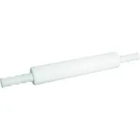 Schneider Rollwalzen, Kunststoff, weiß, Ø 80 mm, Aus Vollkunststoff (PE) und Edelstahlwelle, Breite: 400 mm