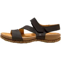 El naturalista Sandalen Damen/Herren N5860 PLEASANT BLACK / TABERNAS Farbe Schwarz