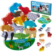 AGA Puzzlespiel balancierende Safari-Tiere