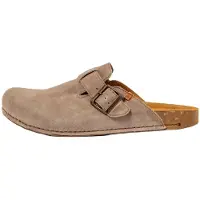 El naturalista Unisex. 257961220005_020 Leder Clogs N5796 Balance grau (41), 1 bis 3 cm, Schnalle, Lässig