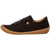 El naturalista Schuhe Damen/Herren N5770 NOBUCK LAVADO BLACK/PAWIKAN Farbe Schwarz