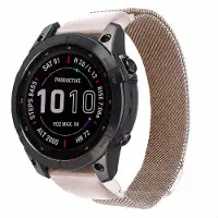 IMoshion QuickFit Milanese Armband - Garmin 20 mm Anschluss - Größe L/XL - Starlight