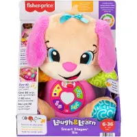 Fisher-Price Aktivitätskuscheltier - Lachen & Lernen - Smart Sta - - One Size - Motorikspielzeug