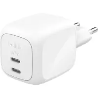 Belkin Ladegerät Dual USB-C 67W PD + PPS ,weiß WCH020kqWH