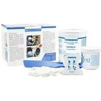 Weicon A | stahlgefülltes Epoxidharz-System für Reparatur und Spaltausgleich DNV-zertifiziert | 2 kg | dunkelgrau