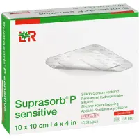 ApoHomeCare GmbH Suprasorb P Sensitive Pu-schaumv.bor.lite 10x10cm 10 St