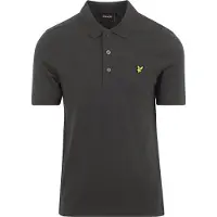 Lyle & Scott Poloshirt Plain Men Gunmetal-M