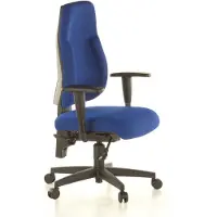 Topstar LADY SITNESS C AL.K2 - Profi Bürostuhl Blau Stoff