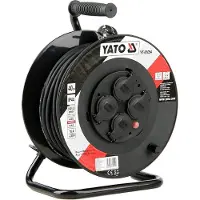 YATO Reel Verlängerungskabel 40M 3 X 1.5Mm2 IP44 81054