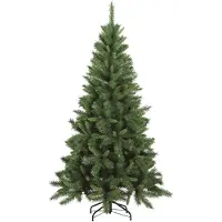 Dmora Weihnachtsbaum 180 cm Amsterdam, Künstliche Kiefer, Realistischer Baum, Tannenbaum, 91x91 h180 cm, Grün