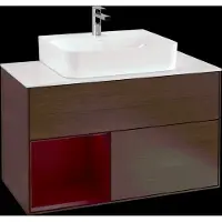 Villeroy & Boch V&B Waschtischunterschrank FINION 1000x603x501 Abdpl wh Reg Peony/Wln Ve