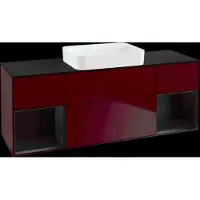 Villeroy & Boch V&B Waschtischunterschrank FINION 1600x603x501mm m Apl. Gl bl ma Regalelem
