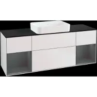 Villeroy & Boch V&B Waschtischunterschrank FINION 1600x603x501mm m Apl. Gl bl ma Regalelem