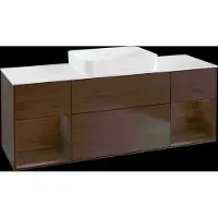 Villeroy & Boch V&B Waschtischunterschrank FINION 1600x603x501mm m Apl. Gl wh ma Regalelem