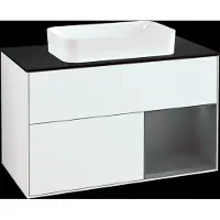 Villeroy & Boch V&B Waschtischunterschrank FINION 1000x603x501mm m Apl. Gl bl ma Regalelem