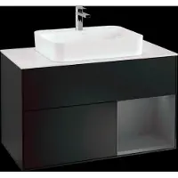 Villeroy & Boch V&B Waschtischunterschrank FINION 1000x603x501 Abdpl wh Reg anth ma/bl ma