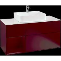 Villeroy & Boch V&B Waschtischunterschrank FINION 1200x603x501 Abdpl wh Reg Peony/Peony