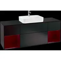 Villeroy & Boch V&B Waschtischunterschrank FINION 1600x603x501 Abdpl bl Reg Peony/bl ma