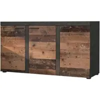 AX Living Sideboard Wohnzimmer Spacoro 3T - Modern in Matera/Old Style