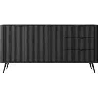 AX Living Schwarz Kommode Vespasia 163 2T3S – 163,2 cm modern