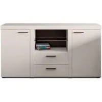 AX Living Schubladenschrank Kommode Spacoro 2T2S Modern in Beige