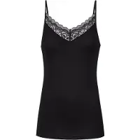 Mey Spaghetti Top Serie Amour Schwarz | Größe 48
