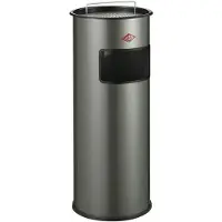 Wesco Aschenbecher, 1 Behälter, Standascher mit Sieb, 24 Liter
