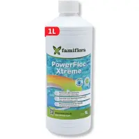 Famiflora Crystalclar liquid 1L - Für klares Schwimmbadwasser - Verwandelt trübes Wasser in kristallklares Wasser, damit das Schwimmen wieder Spaß macht