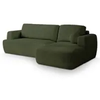Masseno Ecksofa SENTI N R-S mit Schlaffunktion L-Form, Sofa mit Bettkasten, Wohnzimmersofa, Couch, Soffa, Bettsofa, Couchgarnitur- Grün, NOW OR NEVER 37