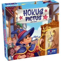 Huch !, Hokus Pictus, Kinderspiel mit magischem Magnet-Malspaß, Unsichtbare Zauberbilder entdecken, Kreatives Ratespiel, Für 2–4 Spieler ab 5 Jahren