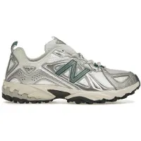 New Balance 610 Silver Metallic Reflection Green - EU 37