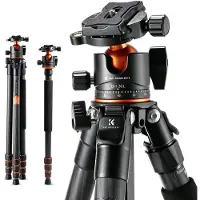 K&F Concept A254C4+BH-35L Carbon Fiber Tripod