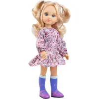Paola Reina Puppe Amigas Clara Blumen Kleid 32cm - Puppenspielzeug