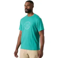 Helly Hansen T-Shirt Herren Core Graphic T 2.0 Dark Mint-XXL